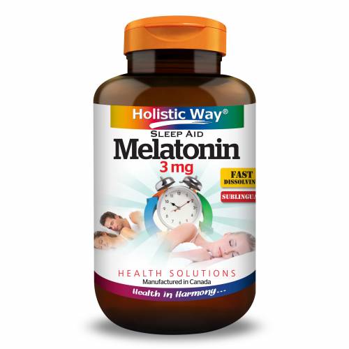 Holistic Way Melatonin 3mg (90 Tablets)