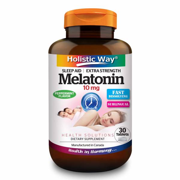 Holistic Way Melatonin 10mg (30 Tablets)