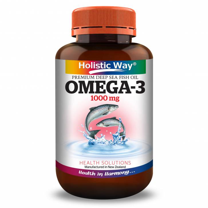 Holistic Way Omega-3 1000 mg (with MEG-3) (150 Softgels)