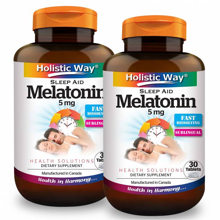 [Buy 1 Get 1] Holistic Way Melatonin 5mg (30 Tablets)