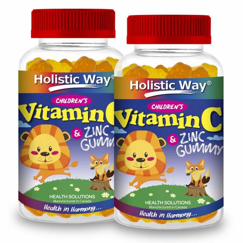 [Bundle 2] Holistic Way Children's Vitamin C & Zinc Gummy (90 Gummies)