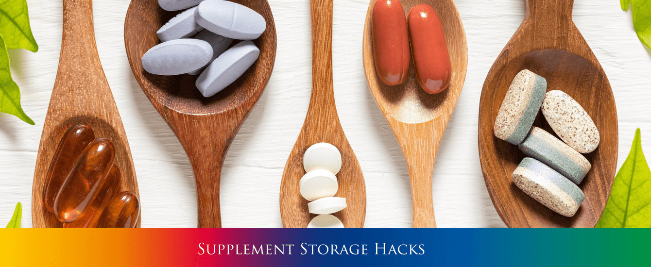 Supplement Storage Solution Supplement Storage: Keep Your Vitamins Fresh & Effective! – Holistic Way