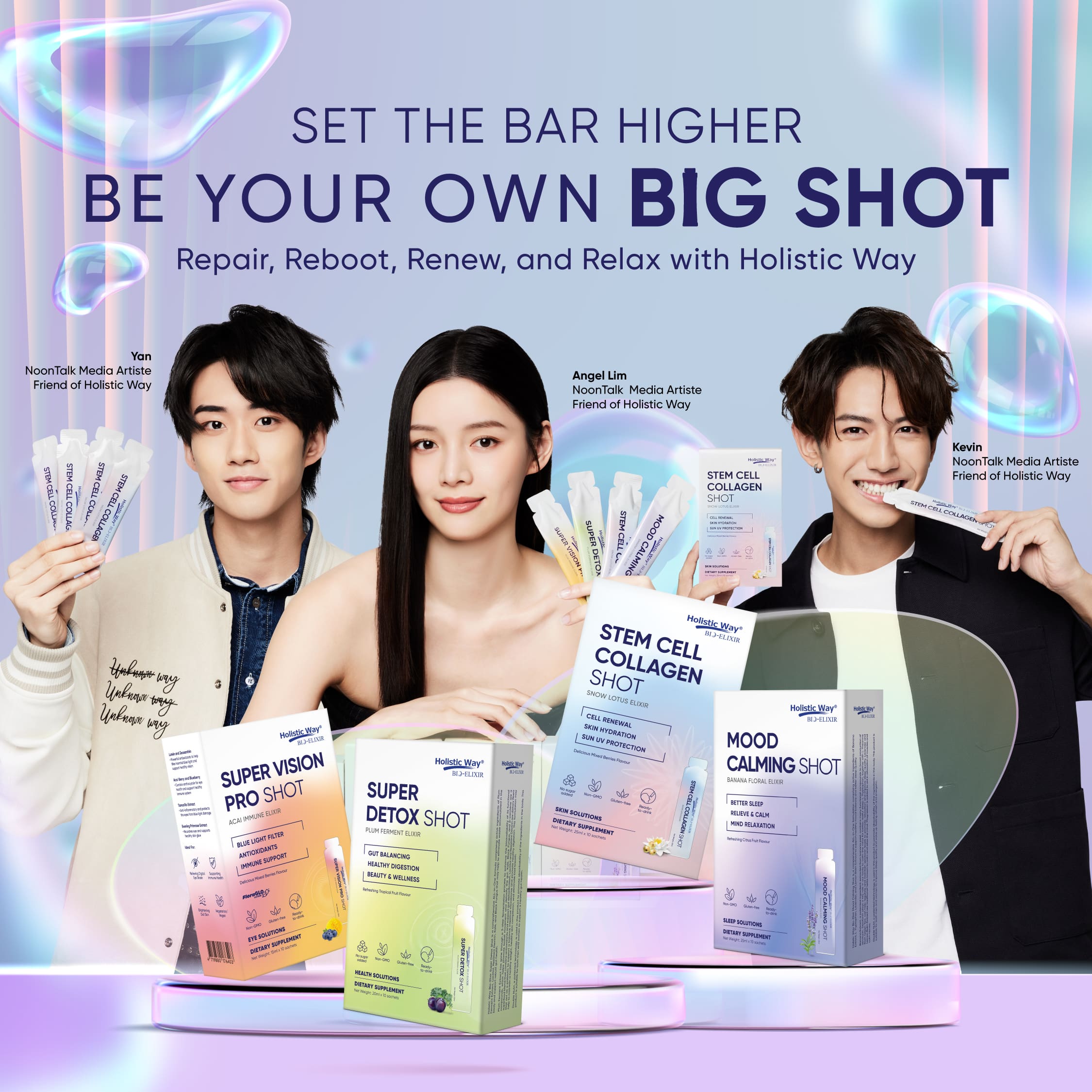 Holistic Way Bio-Elixir Super Vision Pro Shot (10 Sachets)