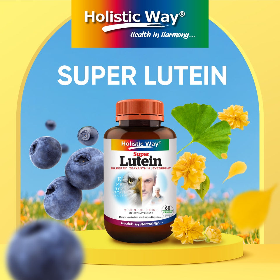 [Bundle of 3] Holistic Way Super Lutein (60 Vegetarian Capsules)
