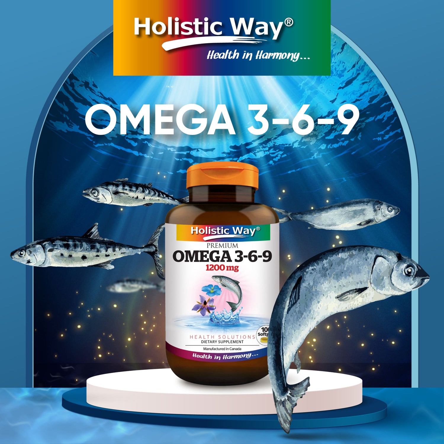 奥米加 3-6-9 1200 毫克 